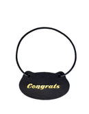 Woodford Reserve Bourbon with Billykirk "Congrats" Bottle Neck Tag