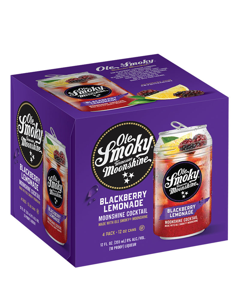Ole Smoky® Blackberry Lemonade Canned Cocktail (24 Pack)