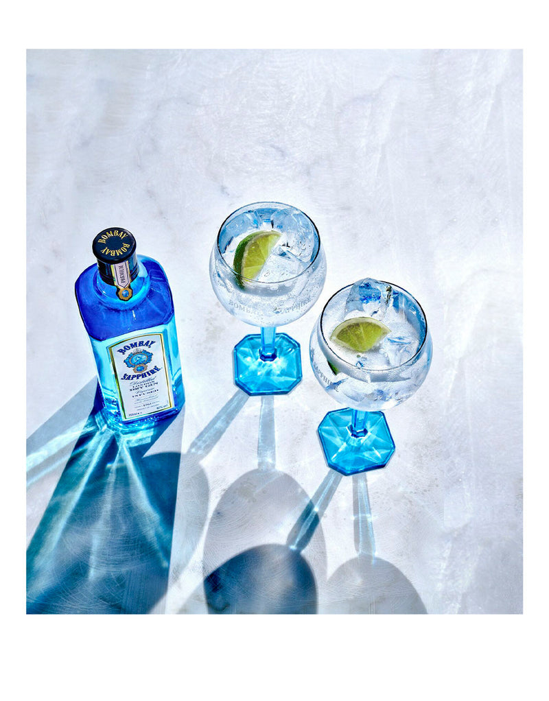 Bombay Sapphire® Gin with Branded Balloon Glasses