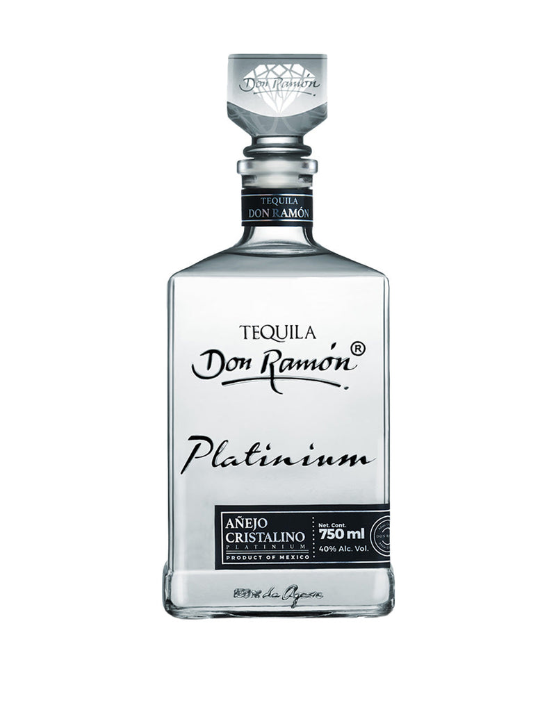 Tequila Don Ramón Platinium Cristalino Añejo