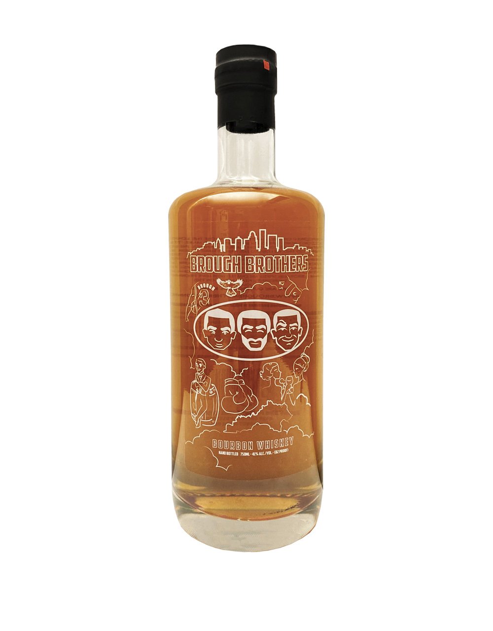 Brough Brothers Bourbon with Trail Toddy Citrus Hot Toddy Kit & Coffee Mug Set of 2