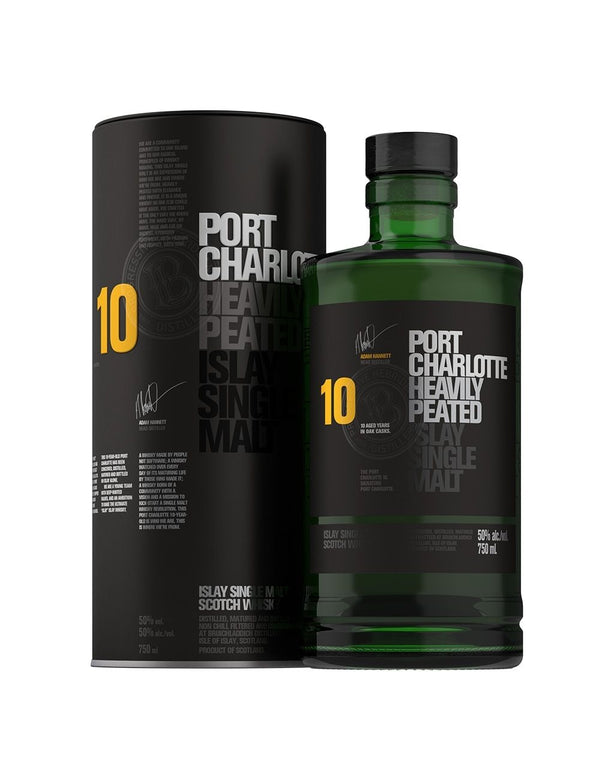 Bruichladdich® Port Charlotte 10 Heavily Peated Islay Single Malt