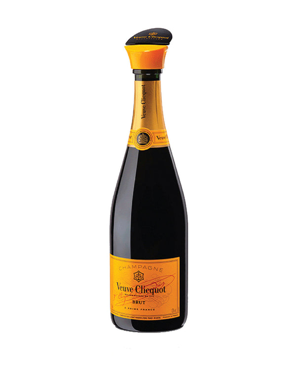 Veuve Clicquot Yellow Label with Veuve Clicquot Branded Bottle Stopper