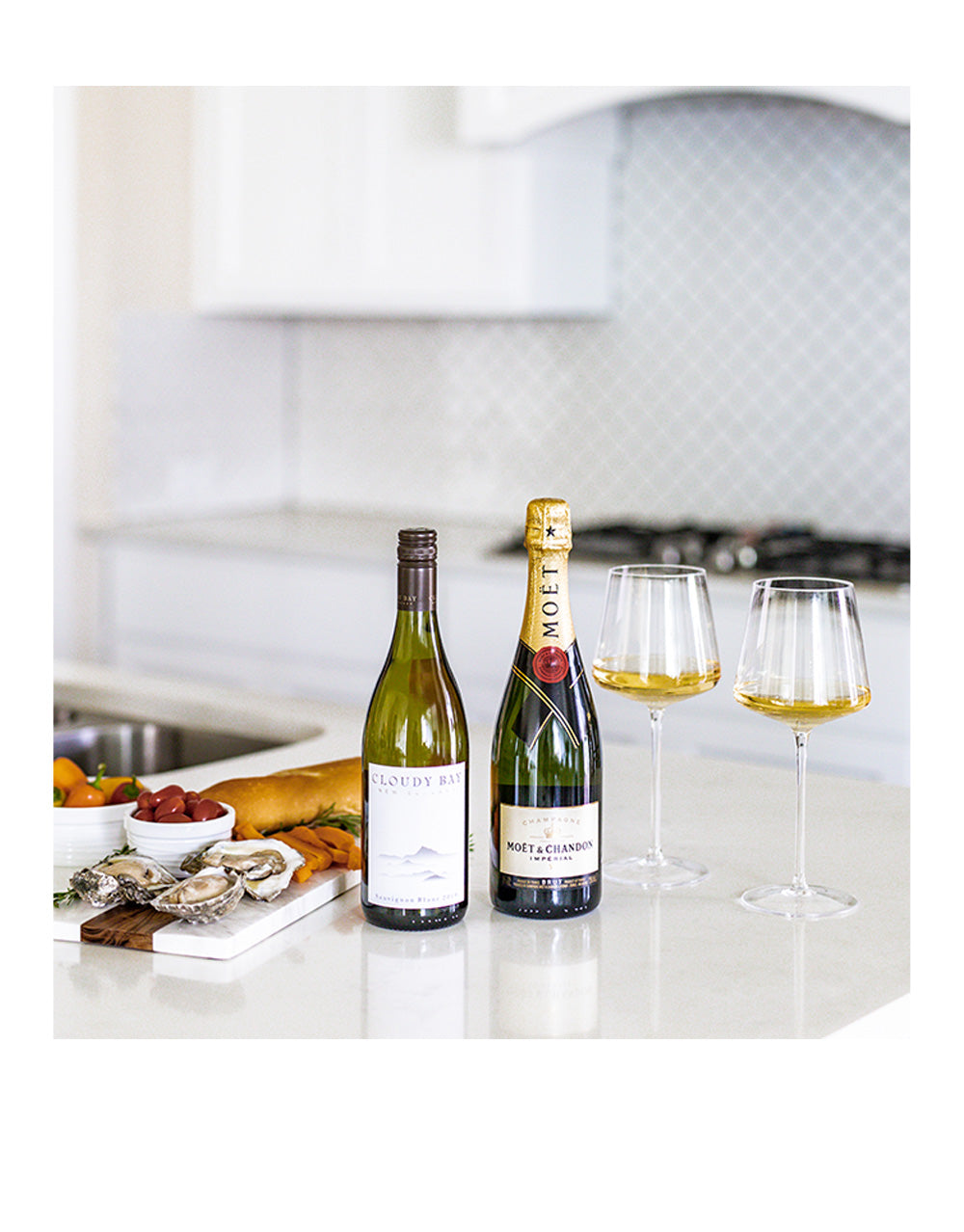 Cloudy Bay Sauvignon Blanc with Moët & Chandon Impérial Brut Gift Set