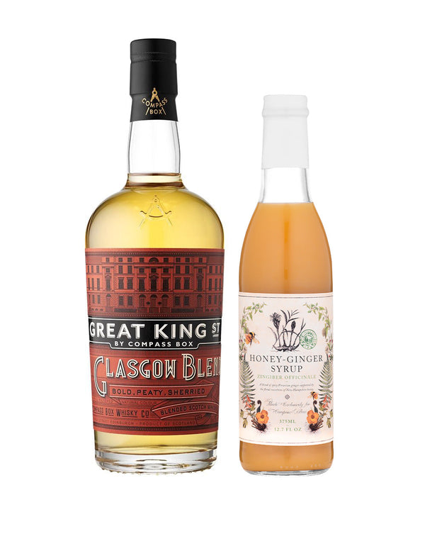 Compass Box Great King Street Glasgow Blend with Honey Ginger Syrup