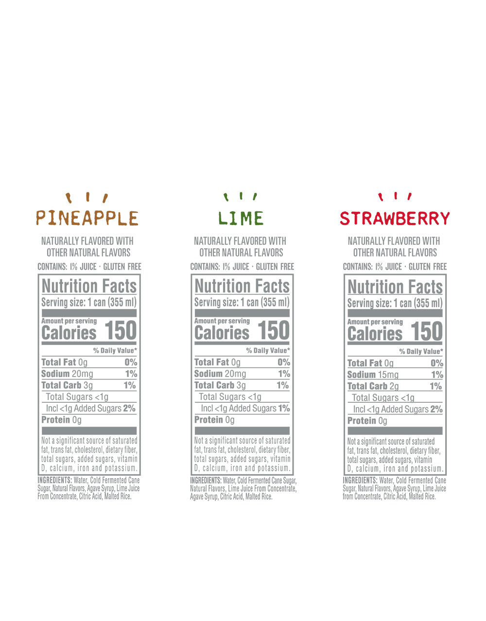 CACTI™ Agave Spiked Seltzer 18 Can Variety Pack