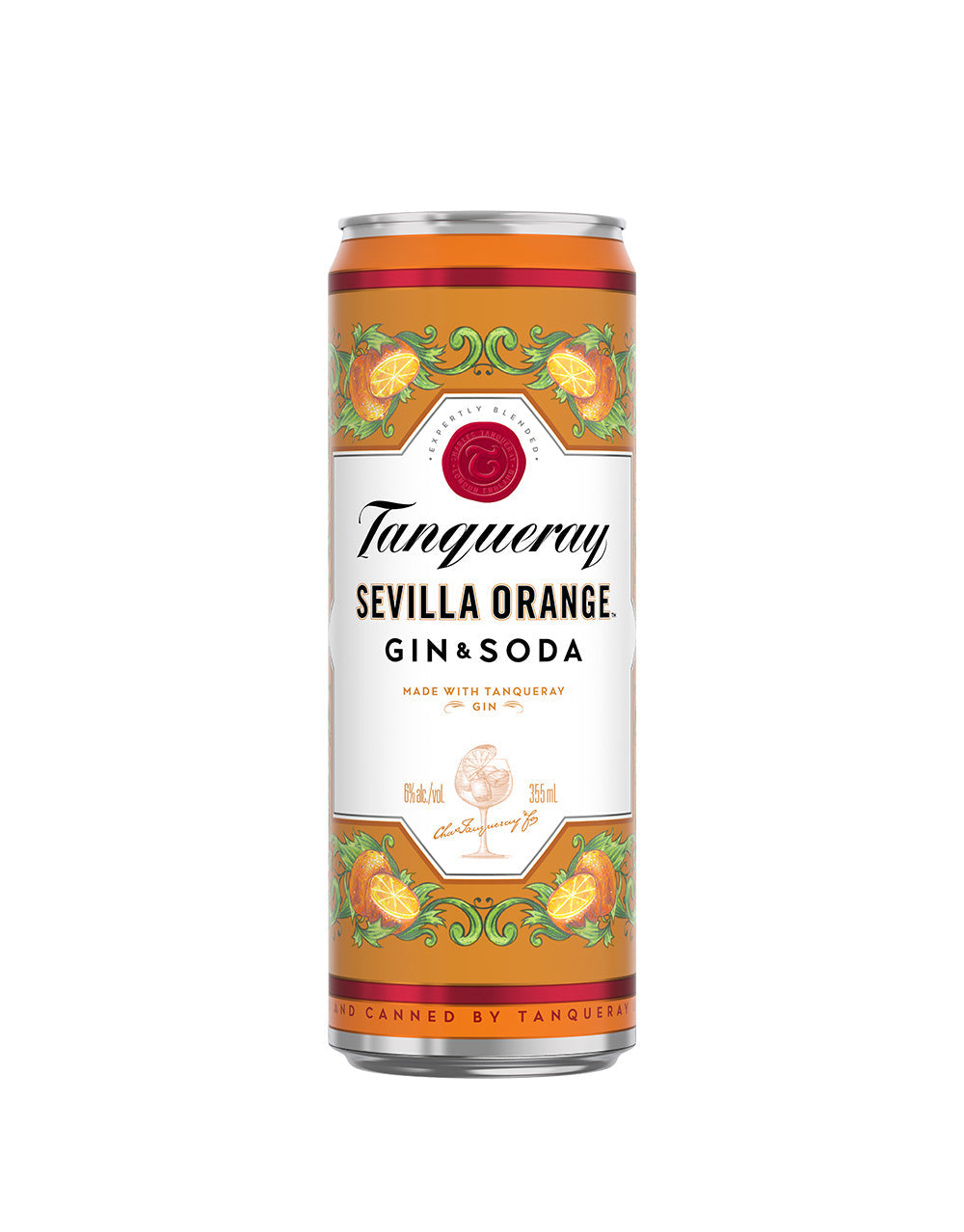 Tanqueray Sevilla Orange Gin & Soda (12-Pack)