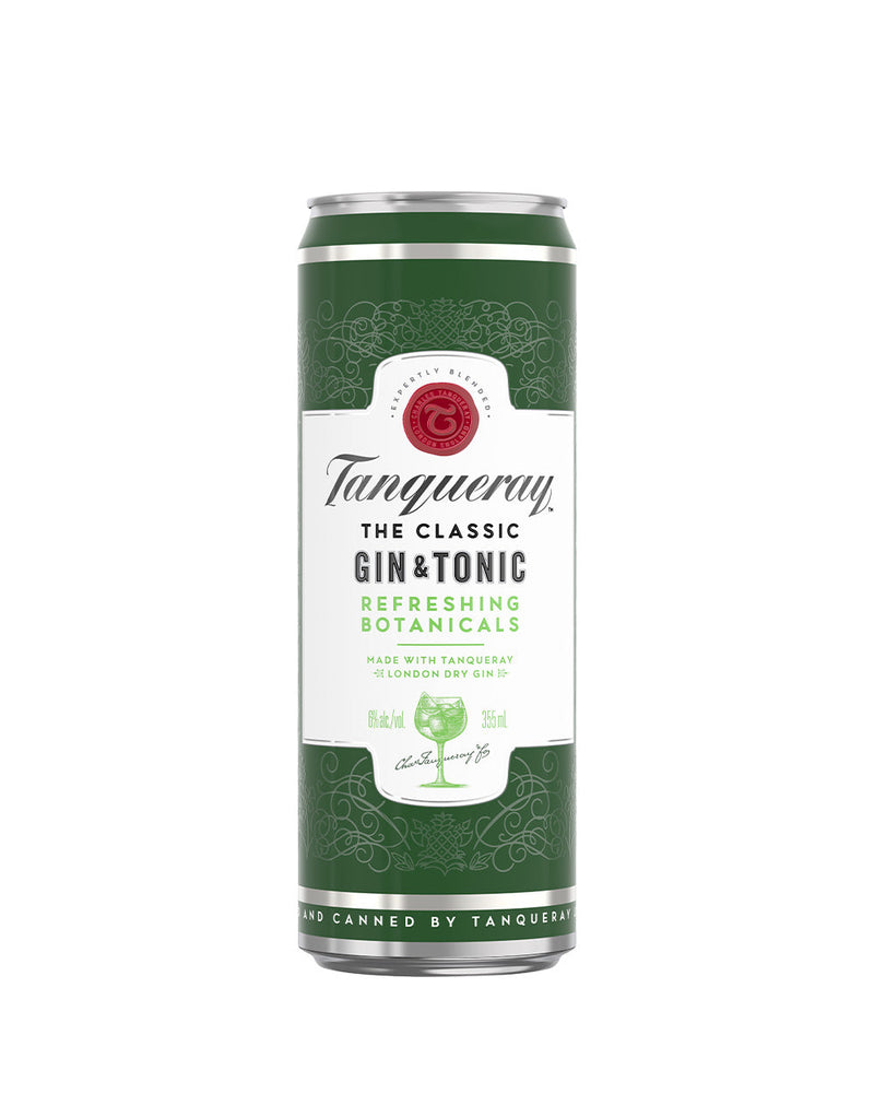 Tanqueray London Dry Gin & Tonic (12-Pack)