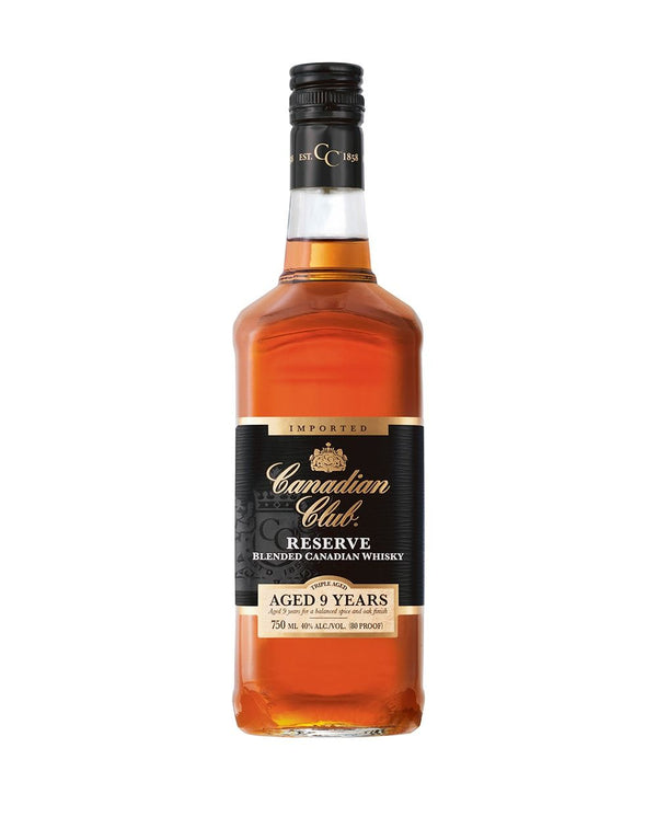 Canadian Club 9 Year Old Reserve Canadian Whisky