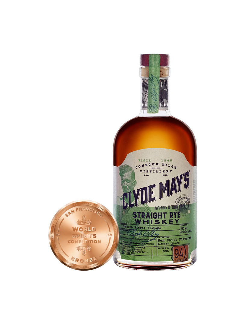 Clyde May's Straight Rye Whiskey