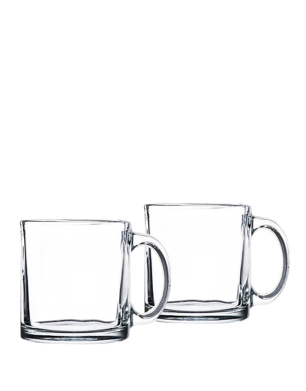 Rolf Glass 13oz Coffee Mug Set of 2