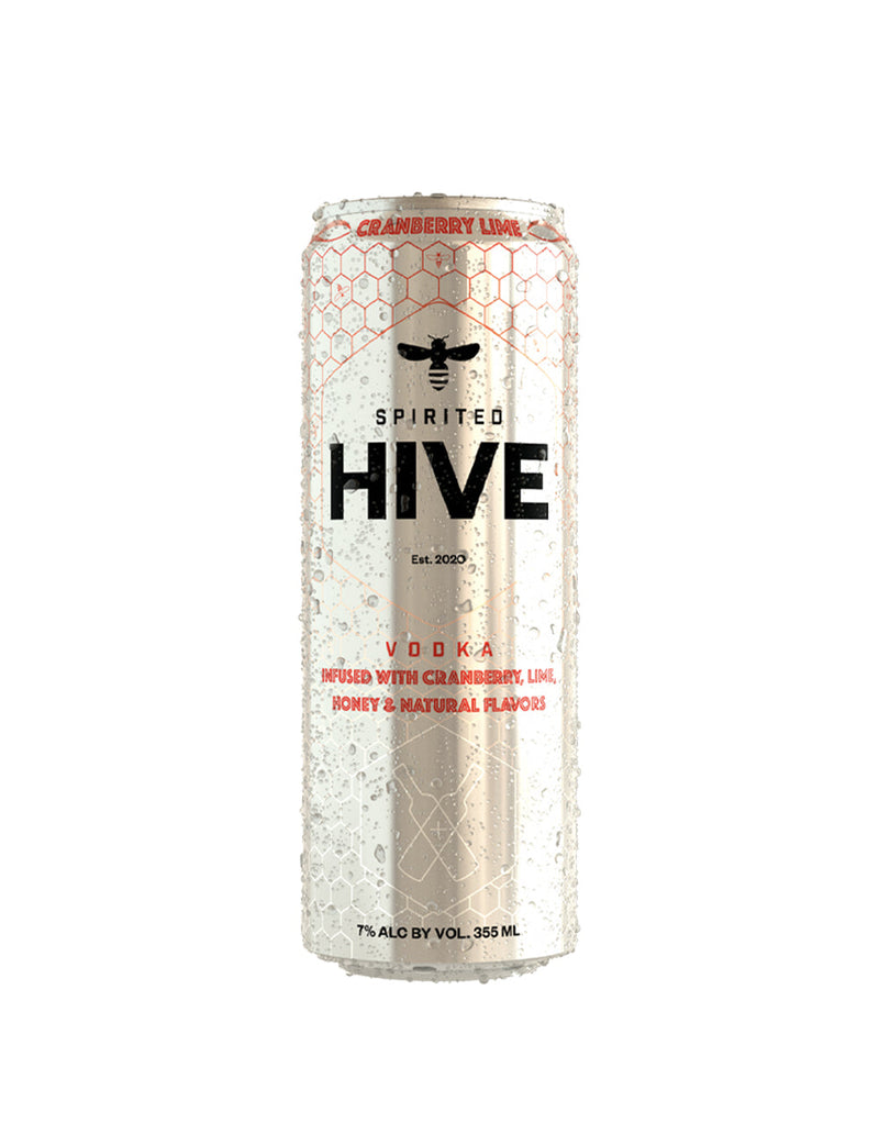 Spirited Hive Vodka Cranberry Lime (Pack of 4)