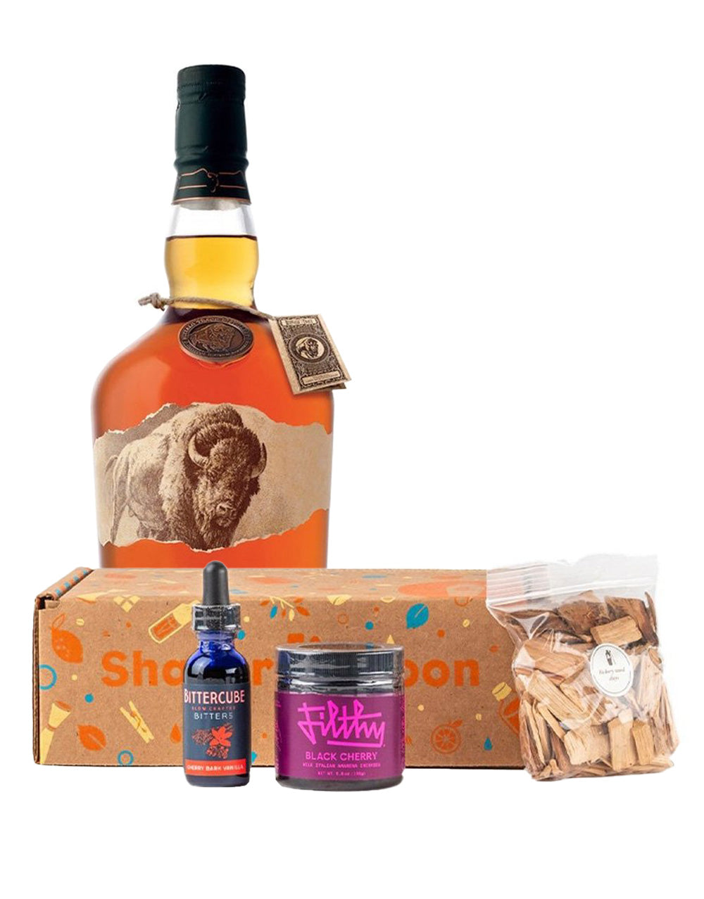 Buffalo Trace Kentucky Straight Bourbon Whiskey with Crank It to 11 Kit