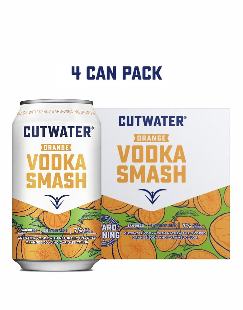 Cutwater Orange Vodka Smash (4 pack)