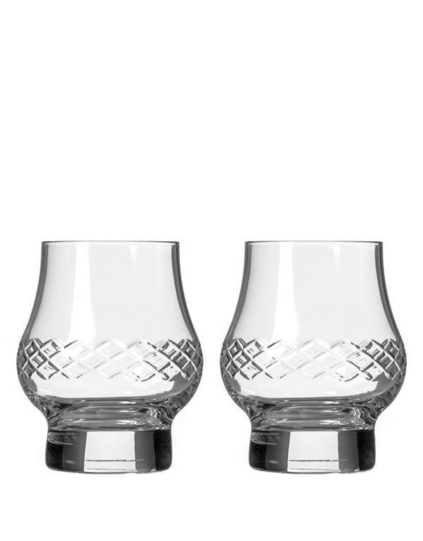 Rolf Glass Diamond Bourbon Whiskey (Set of 2)