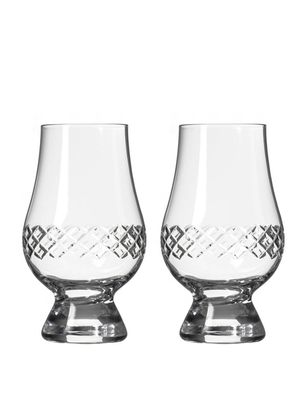 Rolf Glass Diamond Scotch Glencairn (Set of 2)