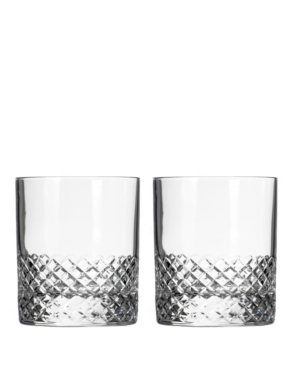 BARRELSMITH NEGRONI with ROLF GLASS DIAMOND ON THE ROCKS (SET OF 2) and RESERVEBAR SQUARE ICE CUBE TRAY (SET OF 2)