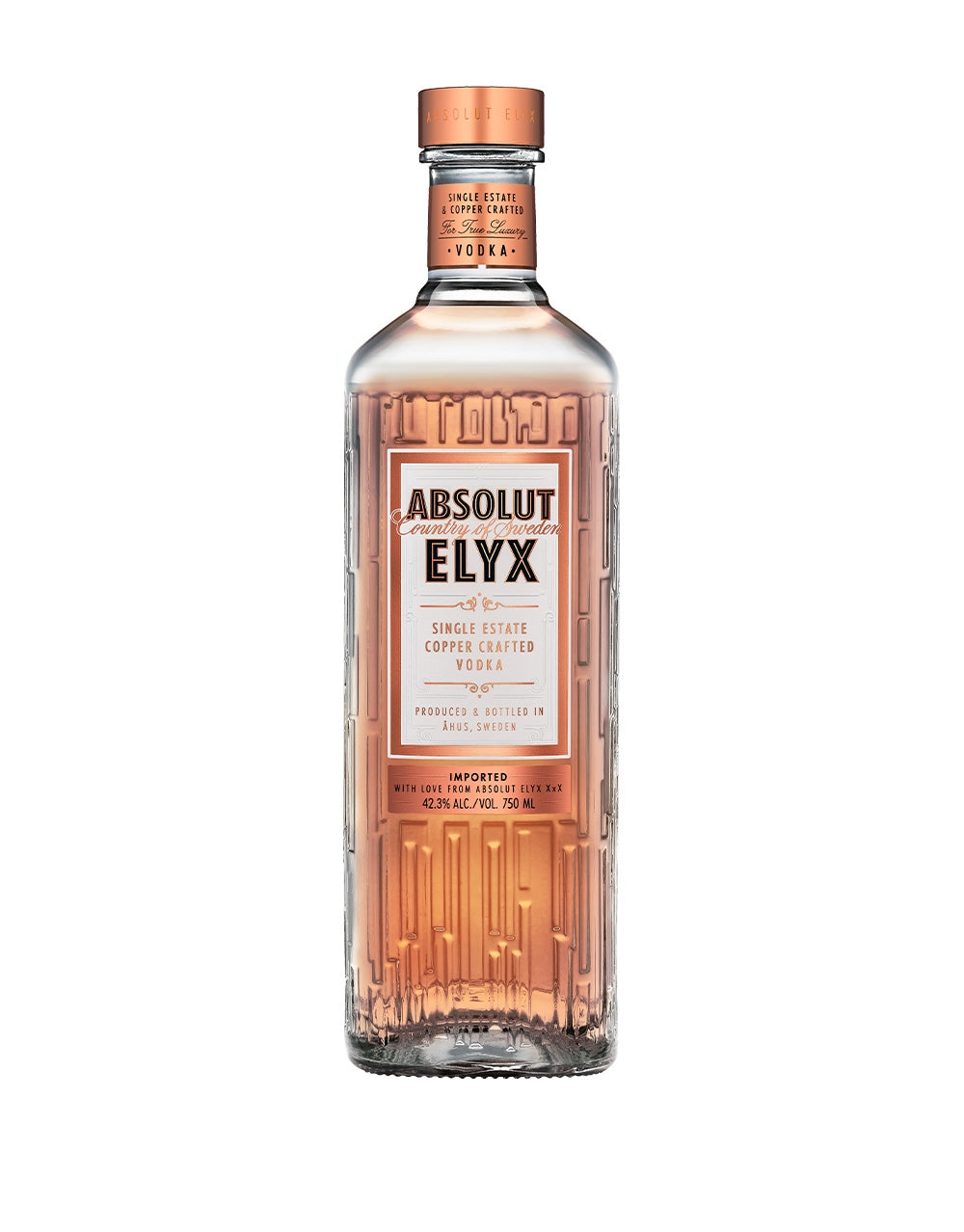 Absolut Elyx - Single Estate Handcrafted Vodka (750ml) with Elyx Martini Gift Set