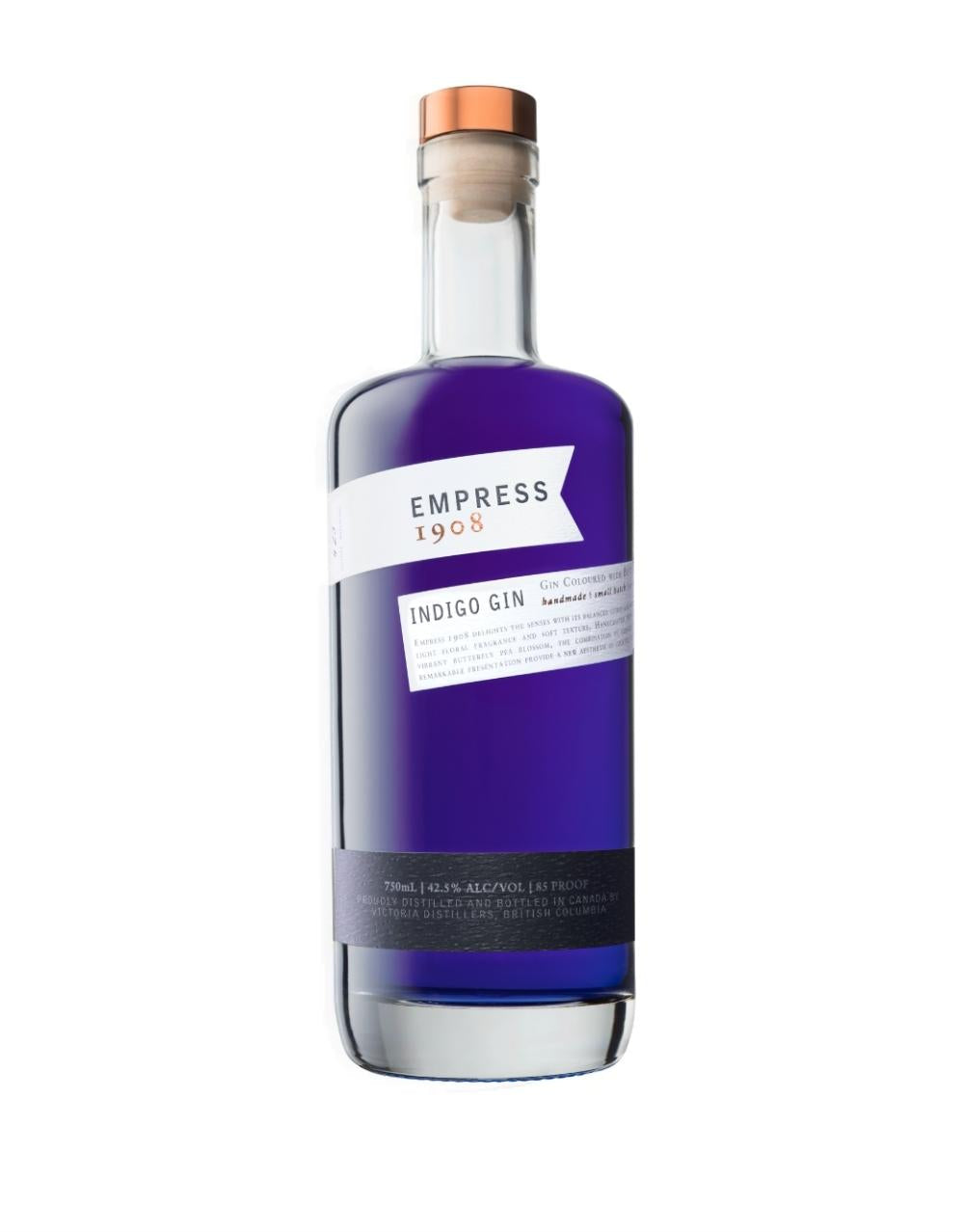Empress 1908 Gin with Sugarfina Watercolor 3 Piece Bento Box & Waterford Markham HiBall (Set of 4)