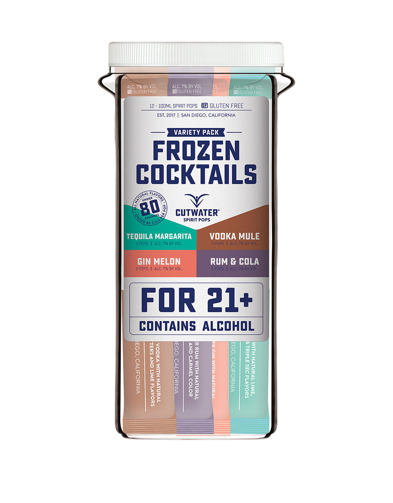 Cutwater Frozen Cocktail Spirit Pops (12 pack)