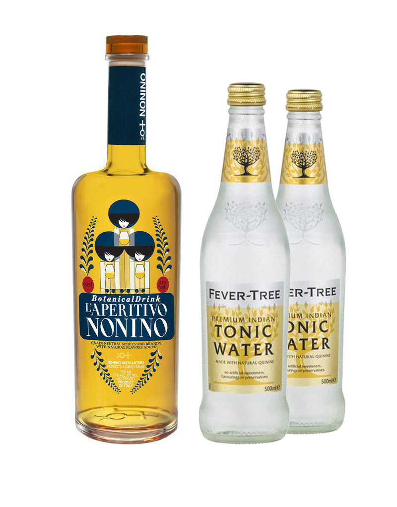 L'Aperitivo Nonino Botanical Drink with Two Fever-Tree Indian Tonic Waters