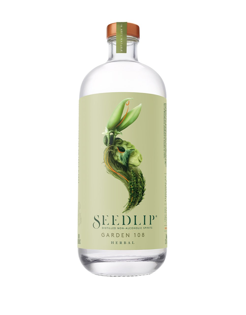 Seedlip Garden 108 with Fever-Tree Ginger Ale and ReserveBar Bar Tumbler (Set of 2)