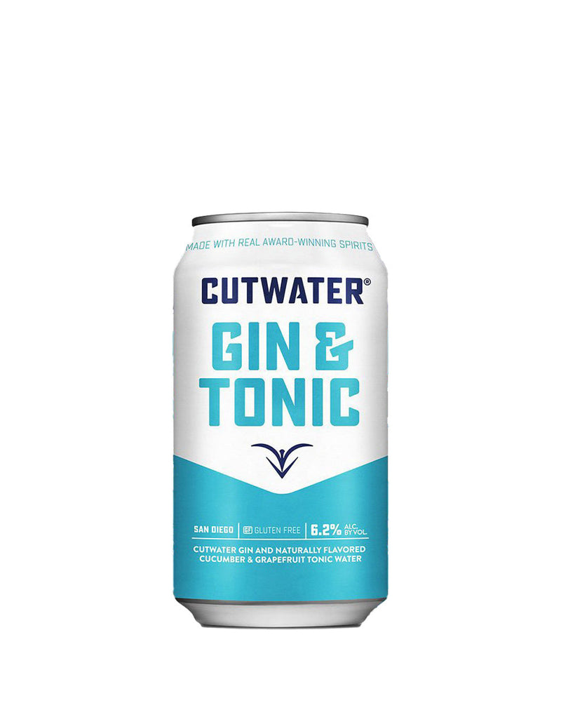 Cutwater Gin & Tonic Can (4 Pack)