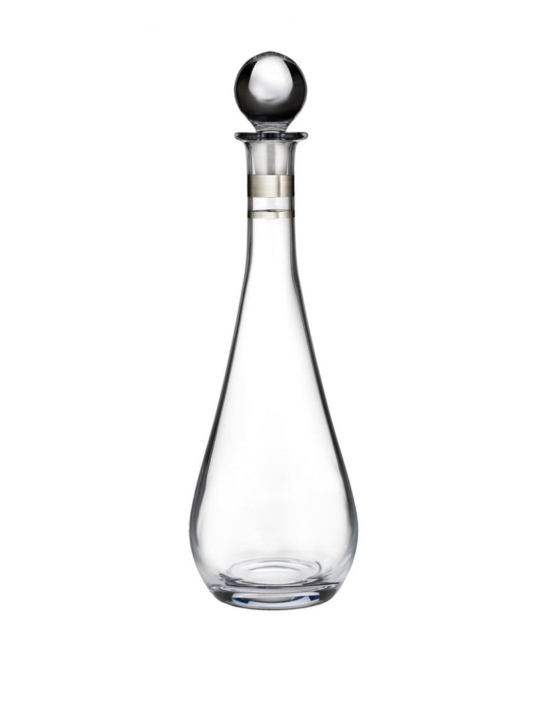 Waterford Elegance Tall Decanter 40.5 Oz with Round Stopper