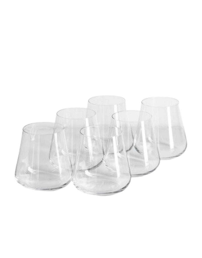 Add On: DrinkArt Stemless Universal Wine Glass (Set of 6)