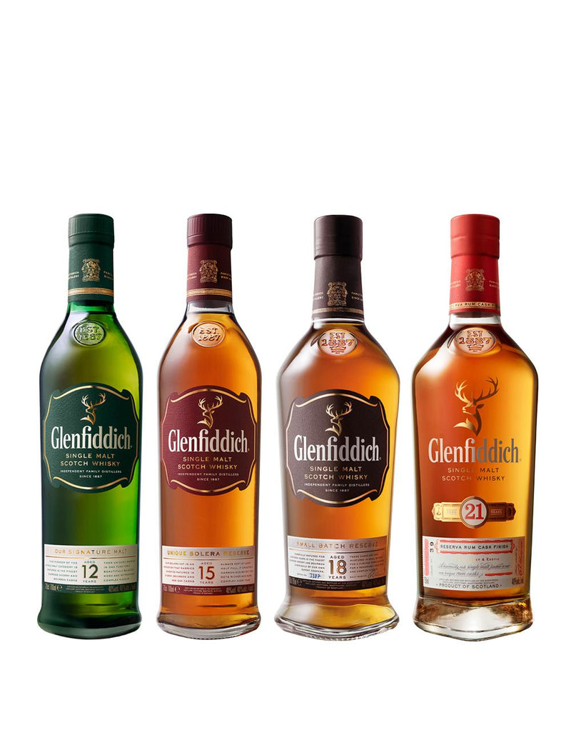 Glenfiddich Collection (4 bottles)