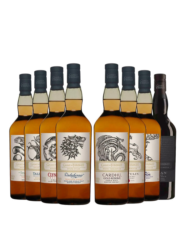 Game of Thrones Single Malt Collection (8 Bottles)