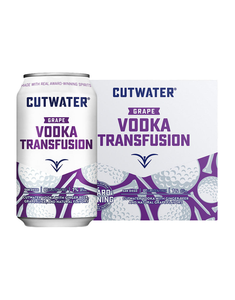 Cutwater Vodka Transfusion Can (4 Pack)