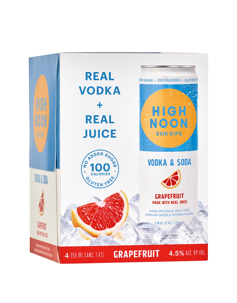 High Noon Grapefruit Hard Seltzer (4 Pack)