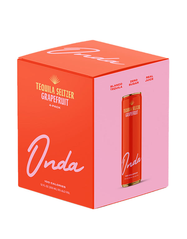 Onda Tequila Seltzer Grapefruit (24 pack)