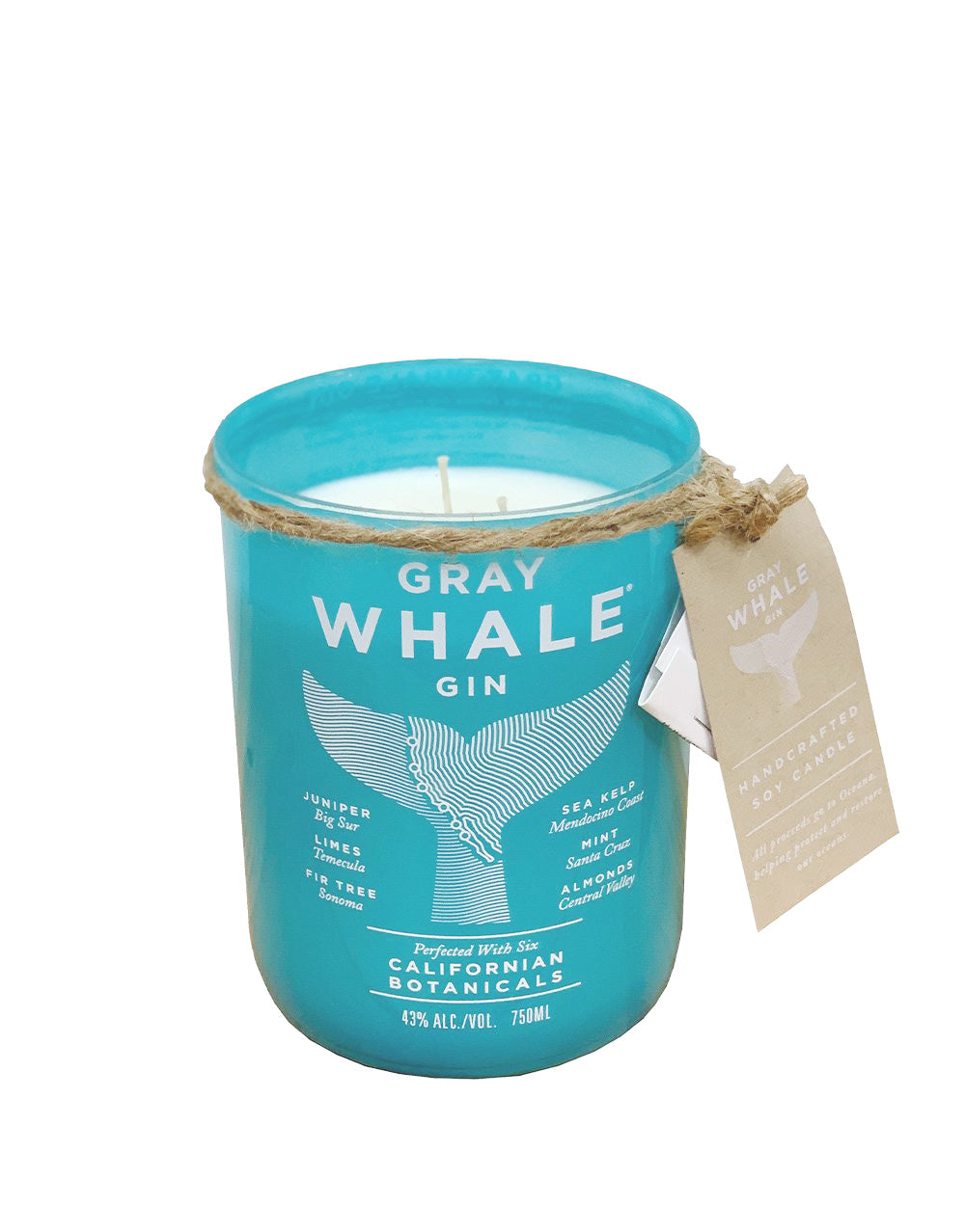 Gray Whale Gin & Soy Candle Gift Set