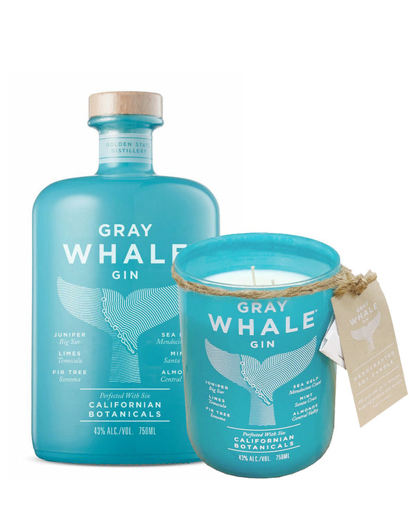 Gray Whale Gin & Soy Candle Gift Set