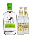 Greenhook American Dry Gin with Two Fever-Tree Indian Tonic Waters