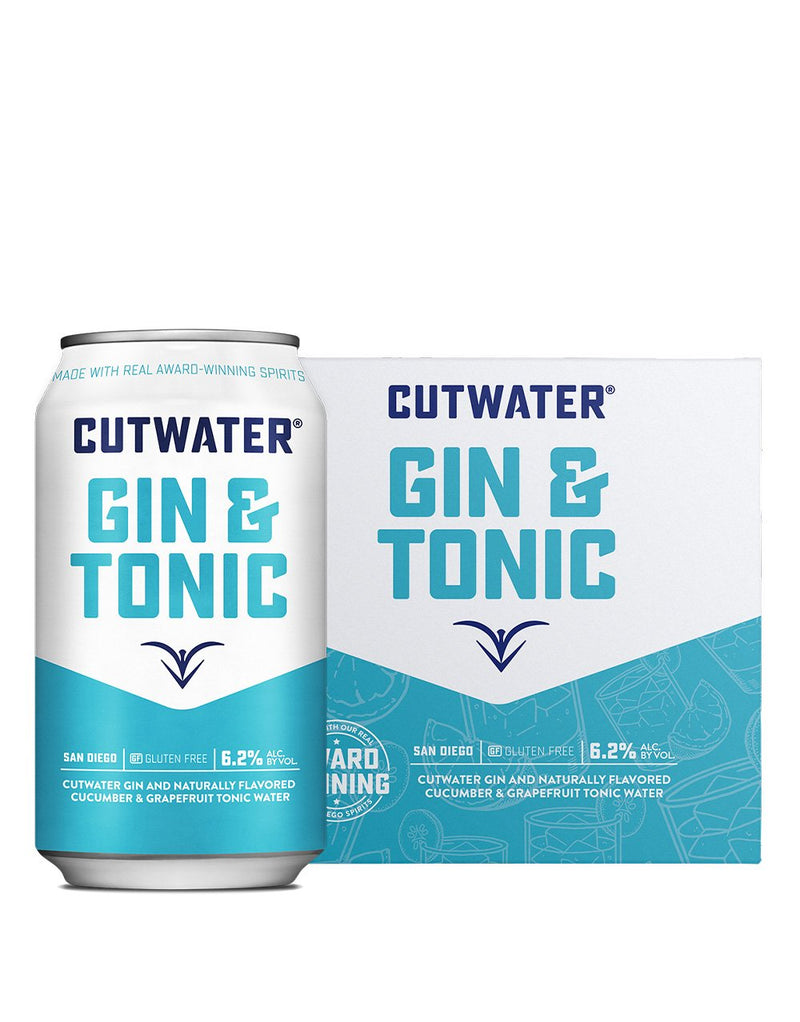 Cutwater Gin & Tonic Can (4 Pack)