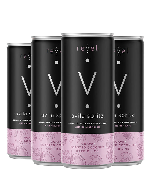 Revel Avila Spritz - Guava + Toasted Coconut + Kaffir Lime (24 Pack)