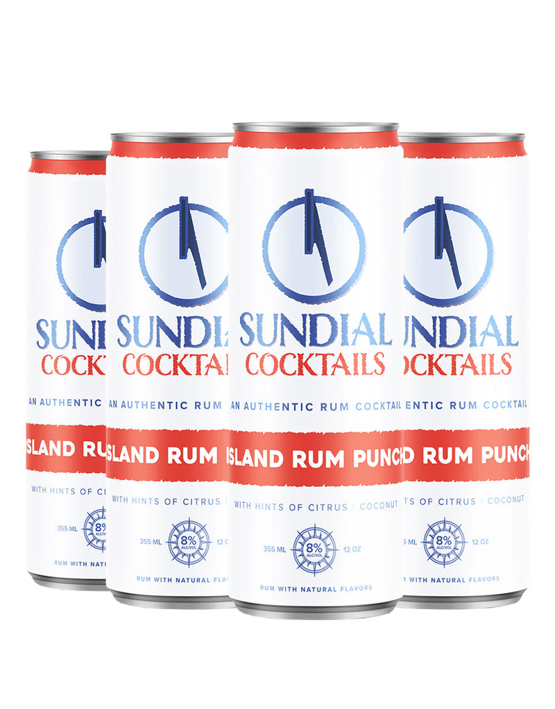 Sundial Cocktails Island Rum Punch (4 Pack)