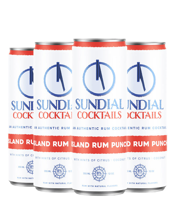 Sundial Cocktails Island Rum Punch (24 Pack)