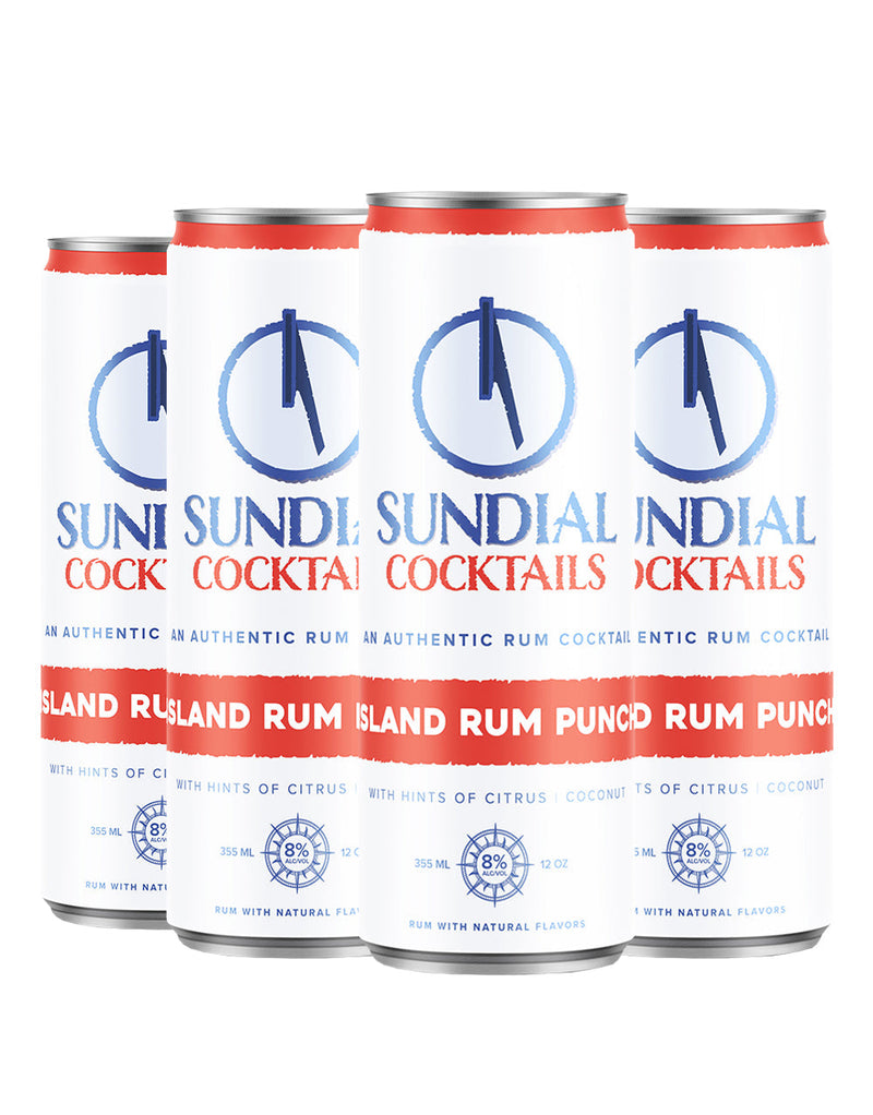 Sundial Cocktails Island Rum Punch (24 Pack)