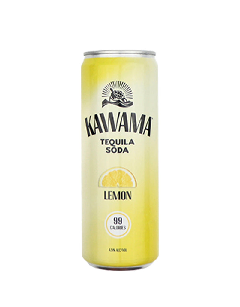 Kawama Tequila & Soda: Lemon (4 pack)