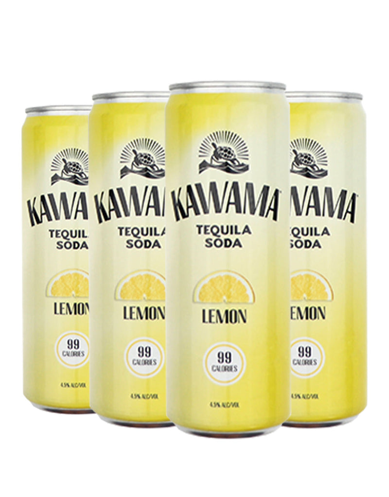 Kawama Tequila & Soda: Lemon (12 pack)