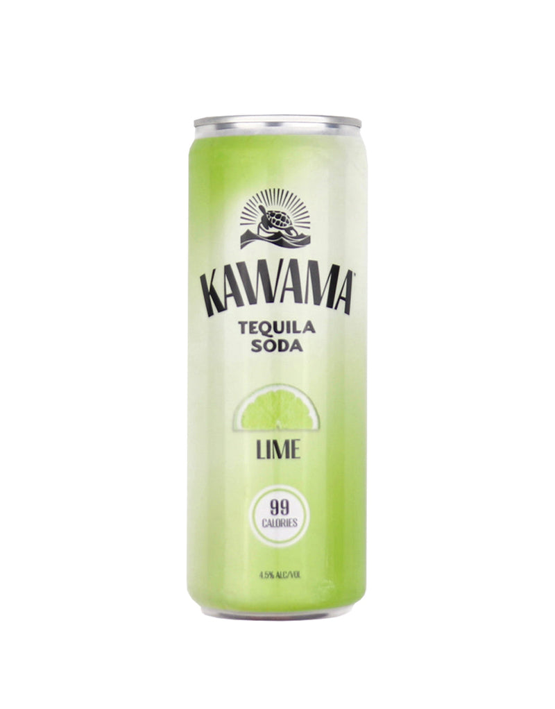 Kawama Tequila & Soda: Lime (4 pack)