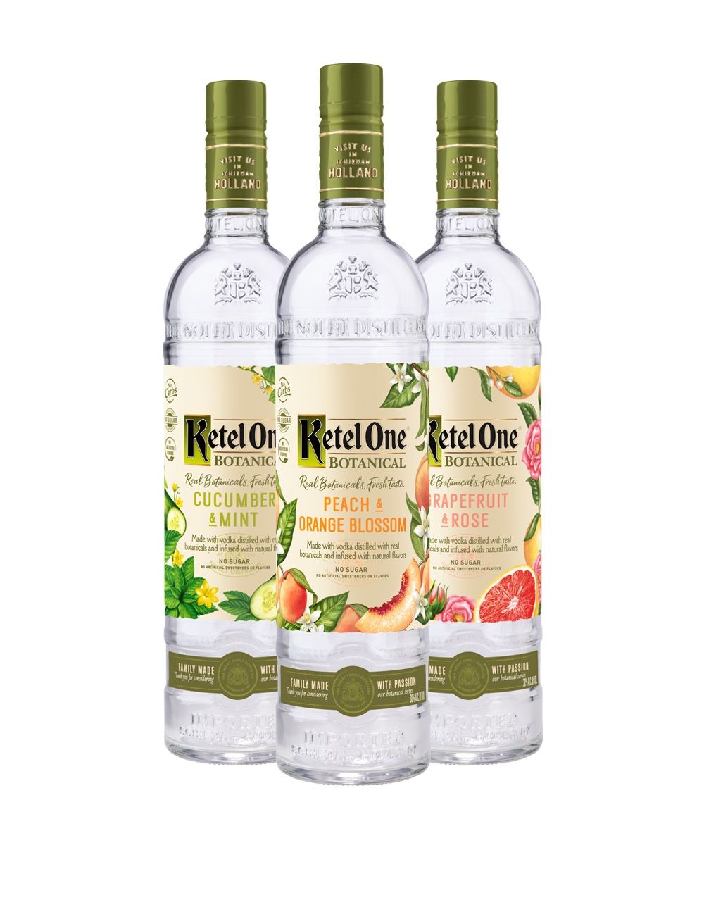 Ketel One Botanical Collection (3 Bottles)
