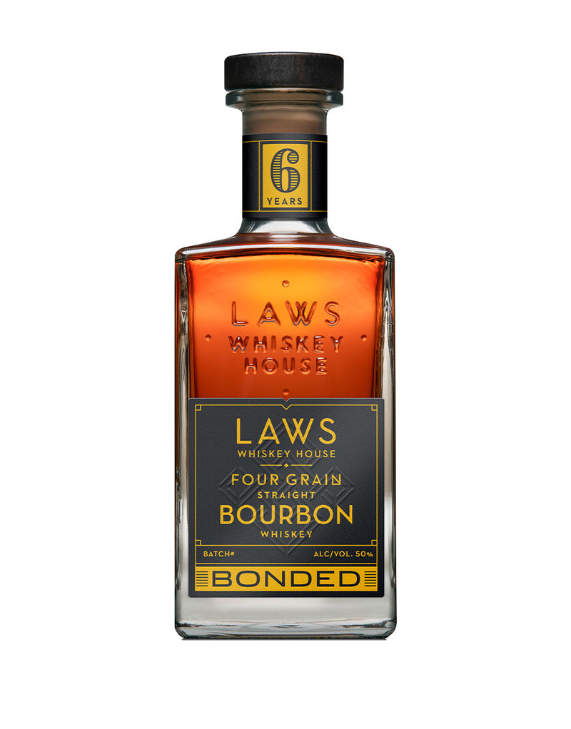 Laws Four Grain Straight Bourbon Bottled in Bond 6 Year