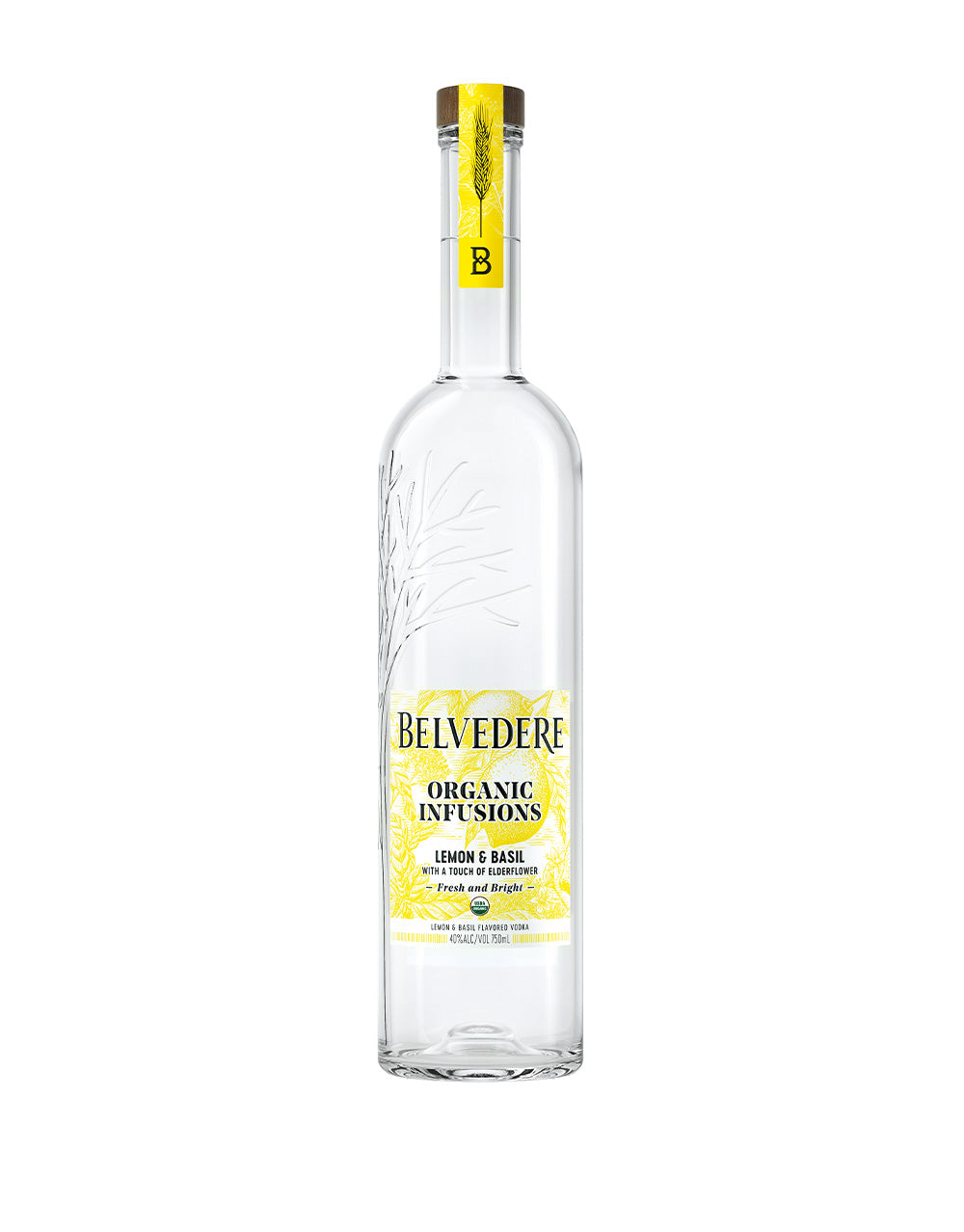 Belvedere Organic Infusions Lemon & Basil