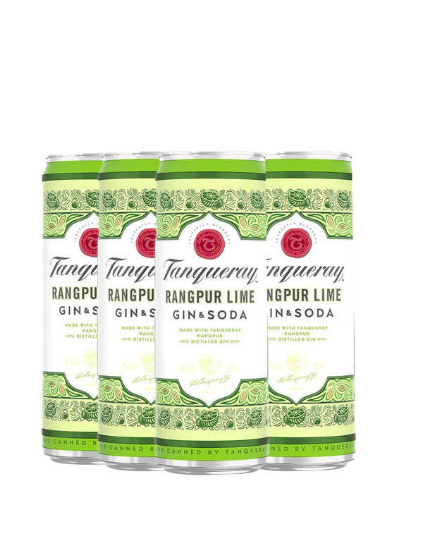 Tanqueray Rangpur Lime Gin & Soda (4-PACK)