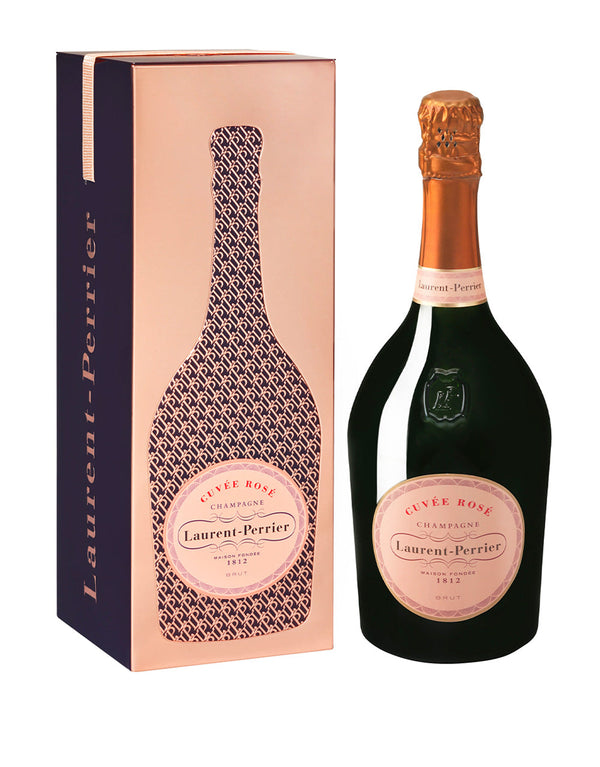 Laurent-Perrier Cuvée Rosé with Silhouette Tin